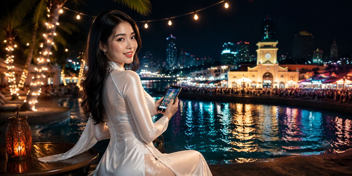 Không khí giải trí thể thao tại Thành phố Hồ Chí Minh với áo dài